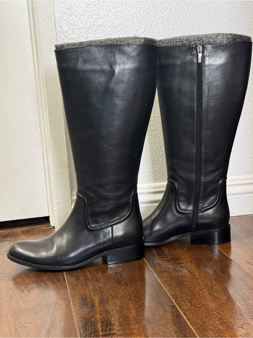 Marina Rinaldi Lírico Tall Leather Boots 39-